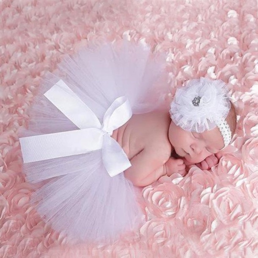 White Tutu and bow