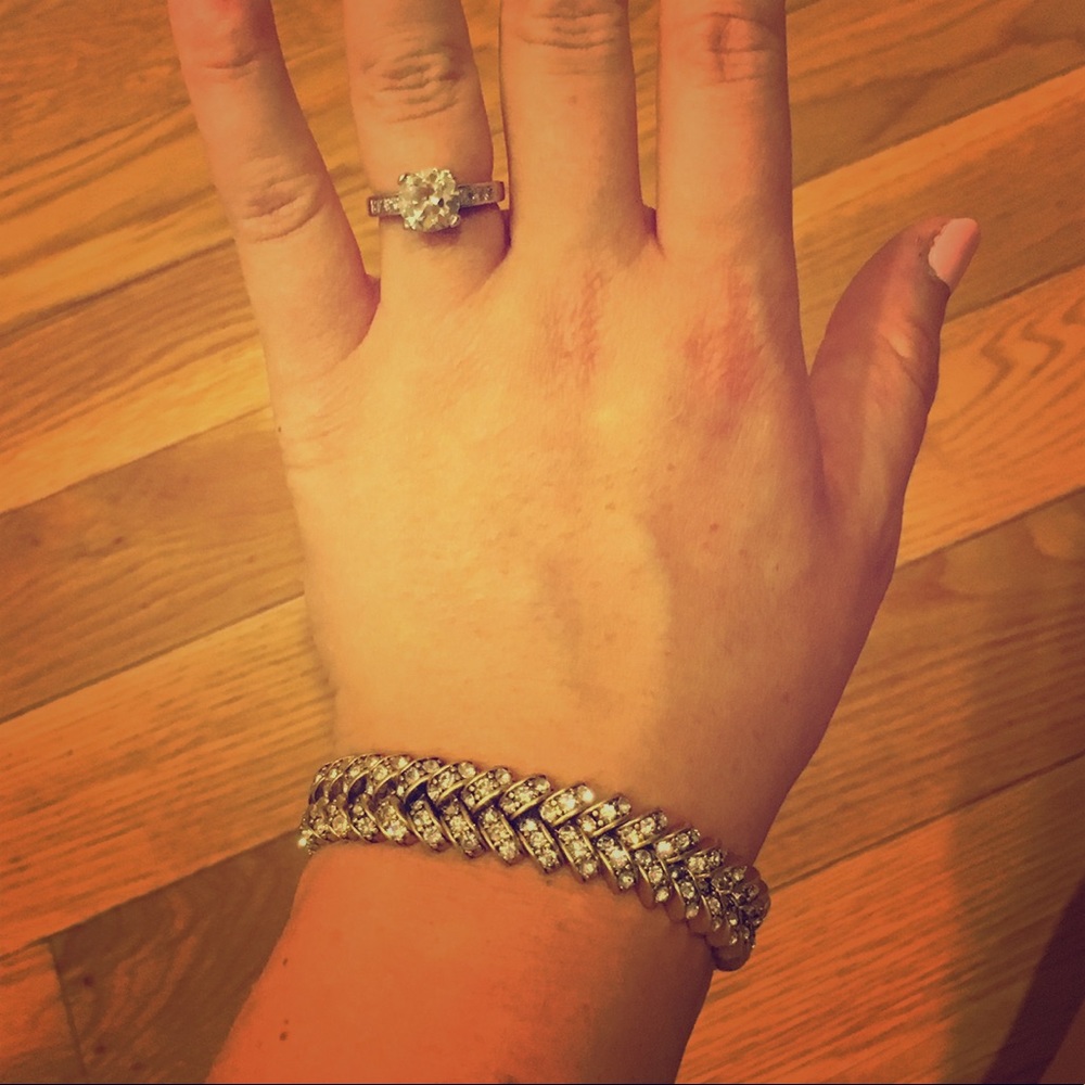 J. crew crystal bracelet BRAND NEW WITHOUT TAGS