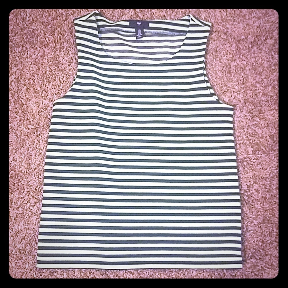 Polyester and cotton top