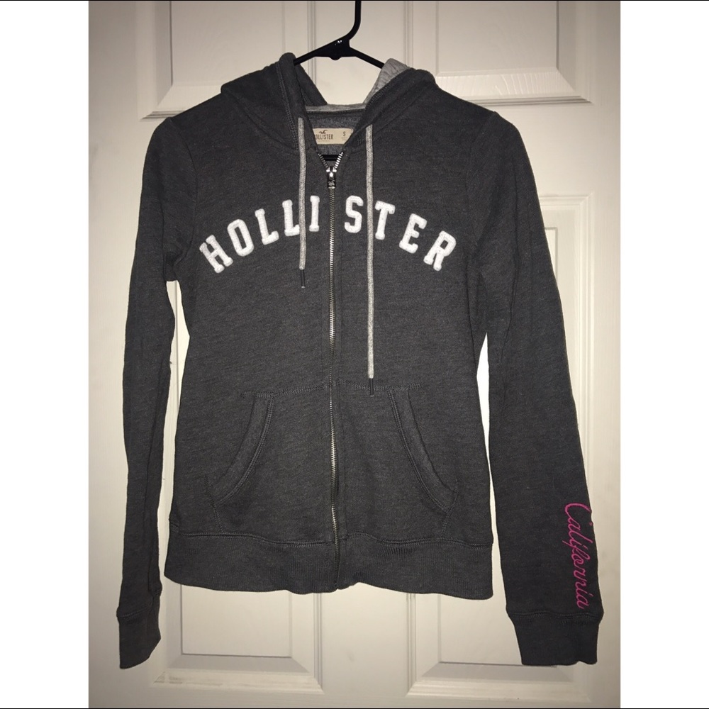 Hollister Zip Up Hoodie