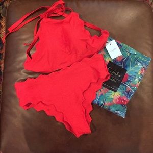 Red Bikini. Never worn!