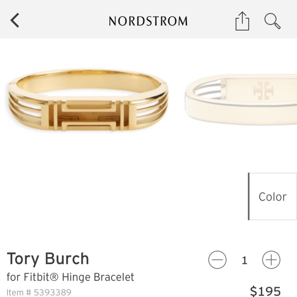 Tory Burch Hinge Bracelet for Fitbit