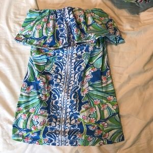 Lilly Pulitzer strapless top!