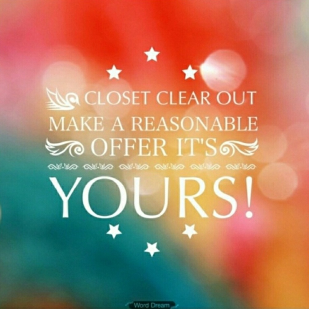 Time To Clean Out My Closet!