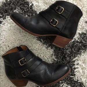 Sezane "Cooper" Genuine Leather Boots