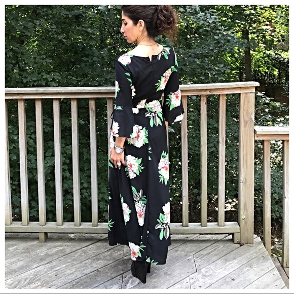 ✨PARIS✨Beautiful wrap floral dress - Picture 4 of 8