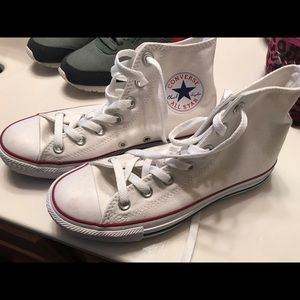 White high top converse
