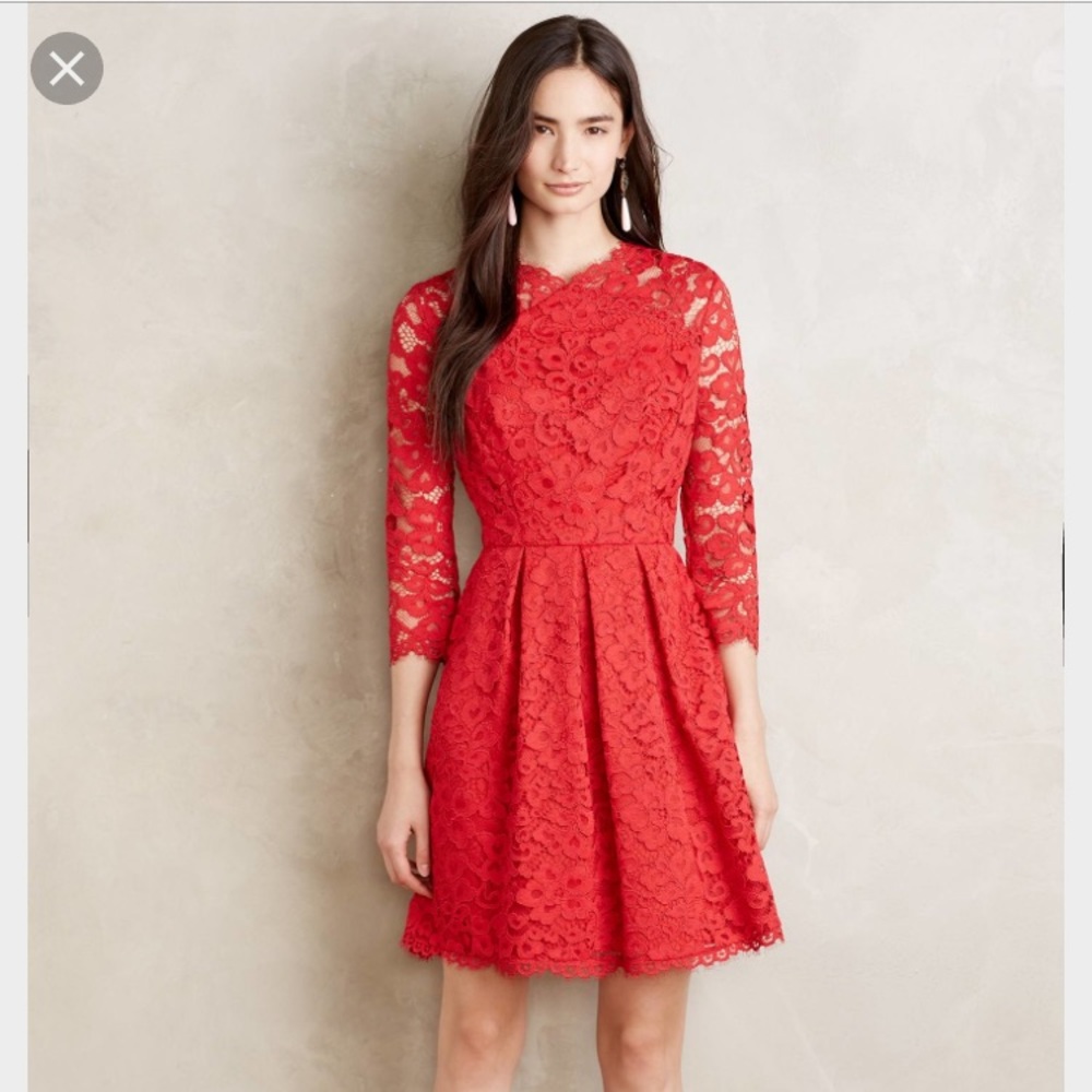 Red Shoshanna Dress