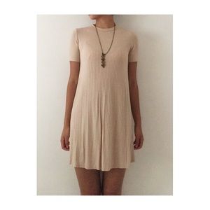 Ribbed Mini Dress