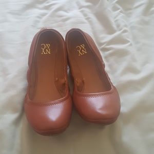 Camel Brown ballet flats