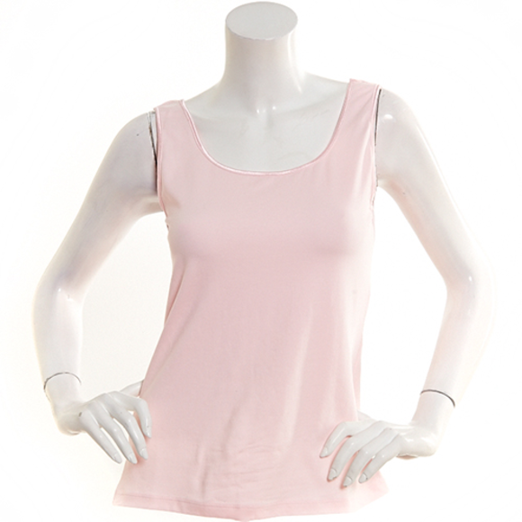 Set of 2 Women's Plus Size Tank Top Pink and Coral - Picture 1 of 2
