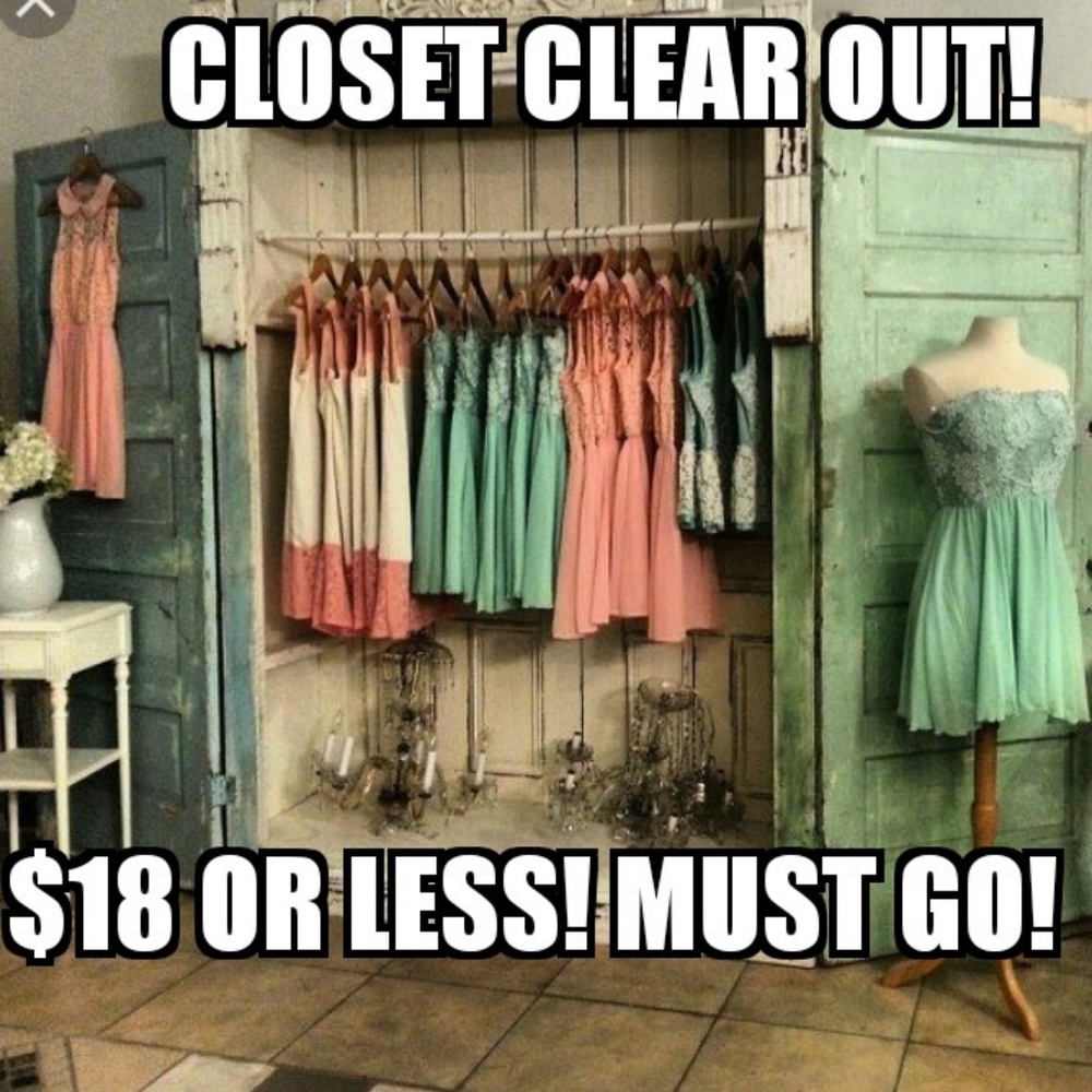 Closet Clear Out!!