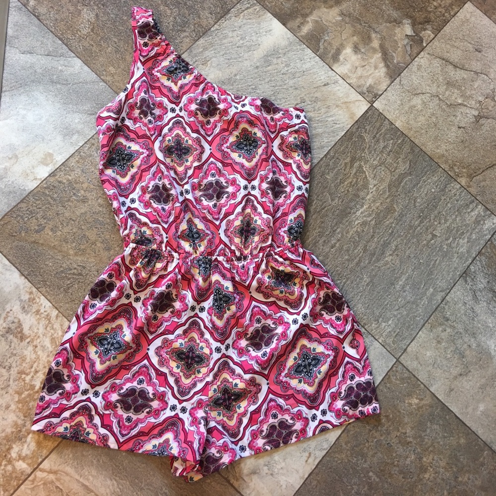 Pink romper