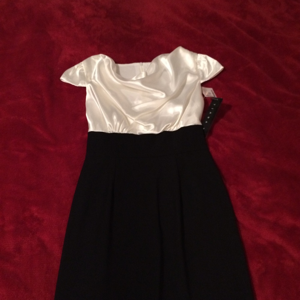 Black and white dress