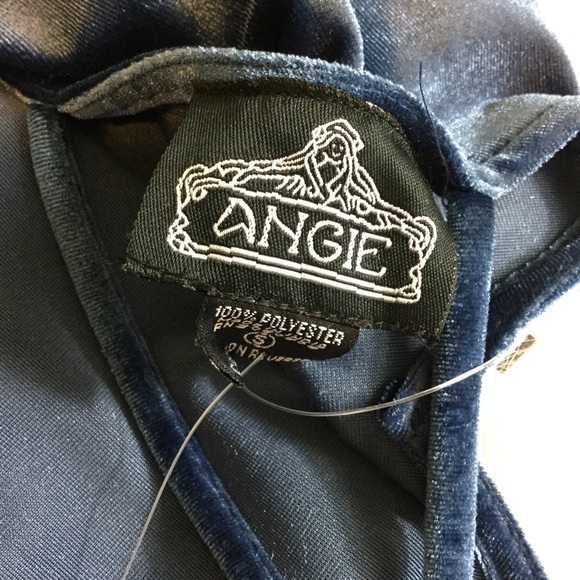 NWT Beautiful Velour Blue Kimono - Picture 7 of 7