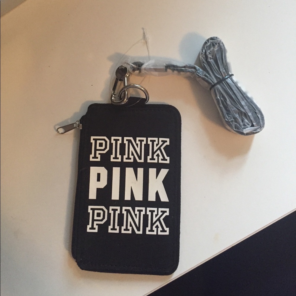 VS PINK ID Lanyard