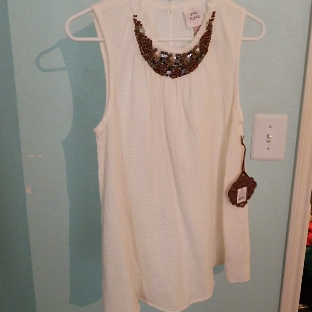 Cream Blouse