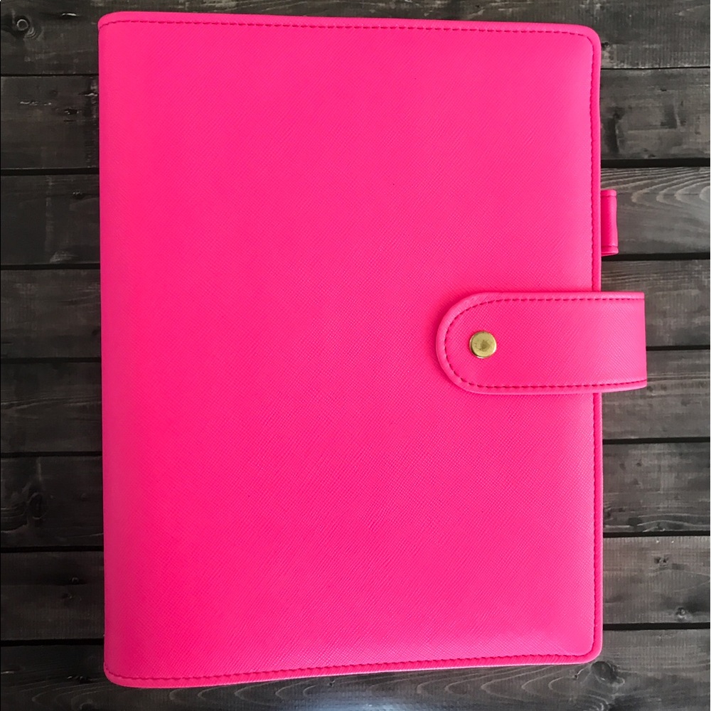 A5 Pink Planner