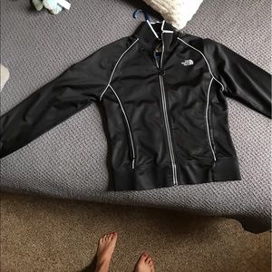 Black North Face Track Jacket