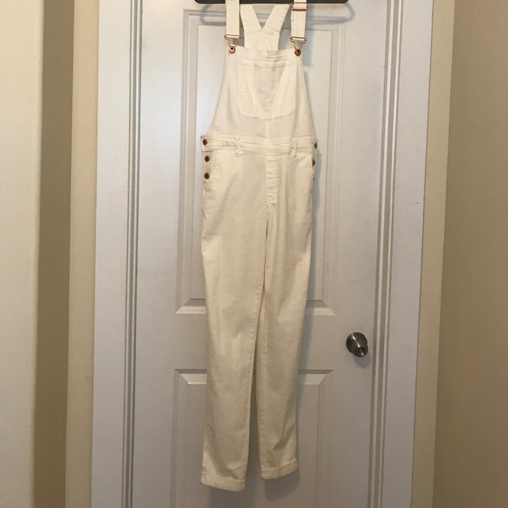 White overalls