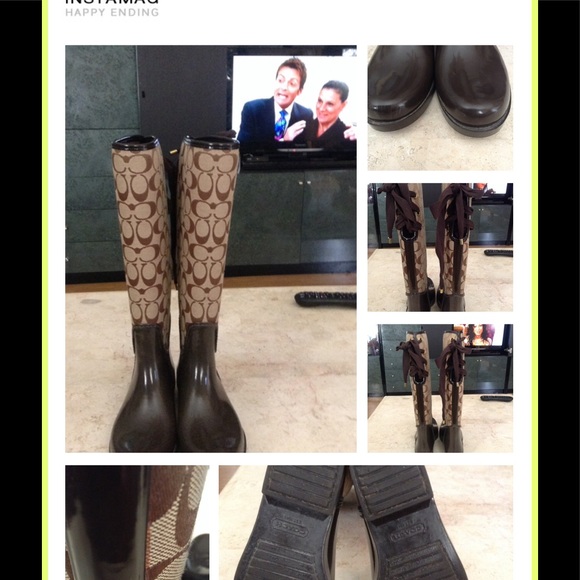 Coach Shoes - Coach Rain Boots