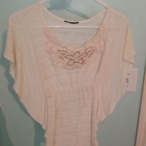 Cream Blouse