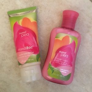 Sweet Pea Bath and Body works Set