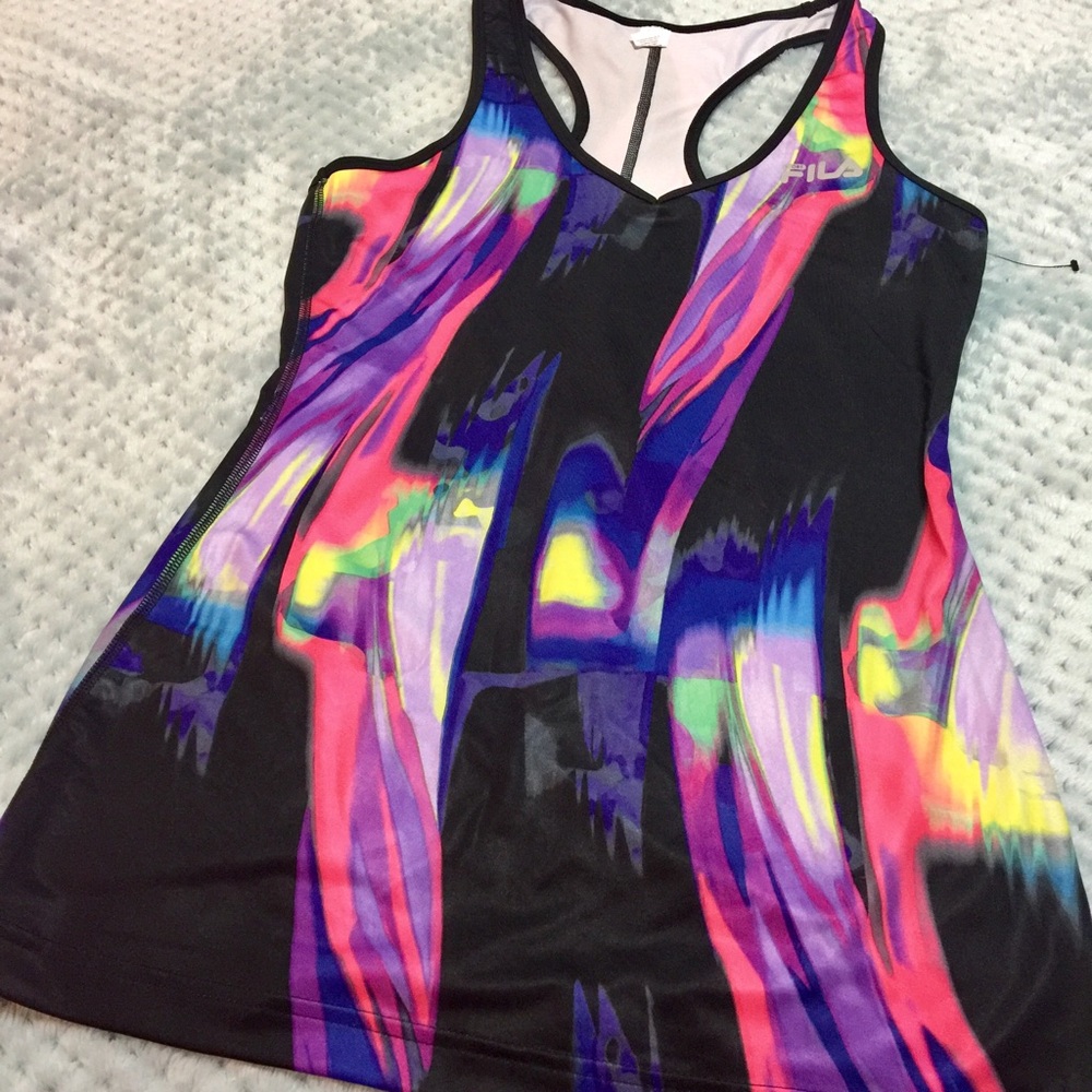 BEAUTIFUL multicolor Fila tank top - Picture 2 of 4