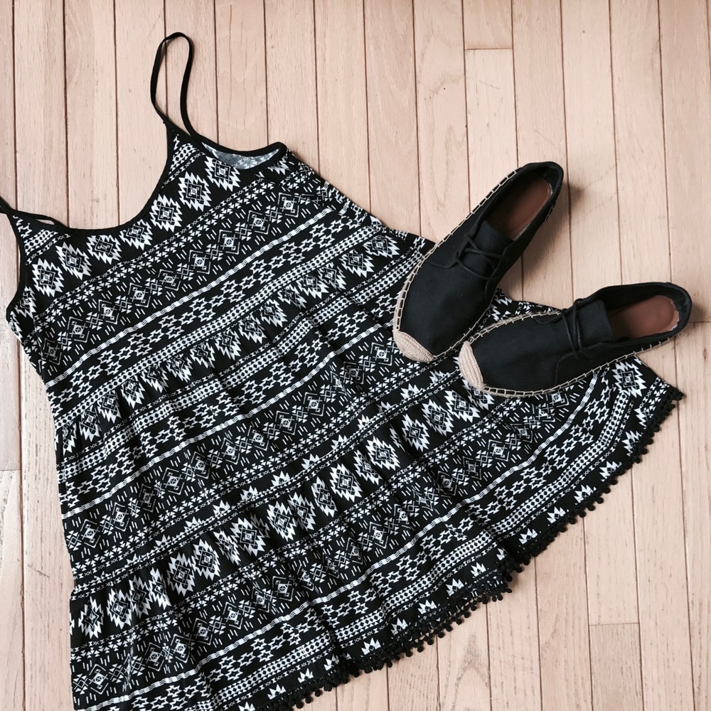 💕COVER-UP or MINI-DRESS/tank style tunic💕 size L