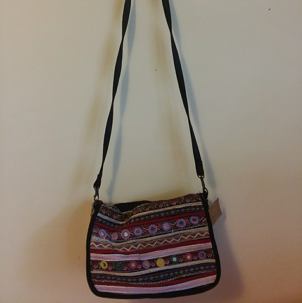 Boho crossbody bag