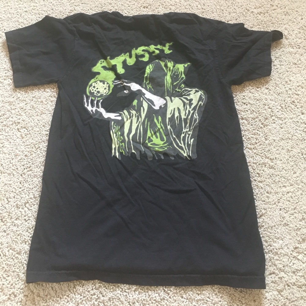 Stussy Black Sorcerer Tee