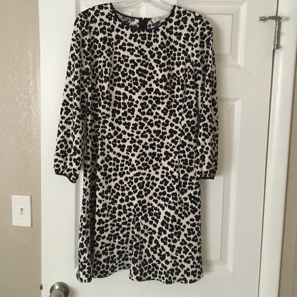 Loft Cheetah Print Dress... worn once!