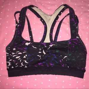 Lululemon multicolor sports bra