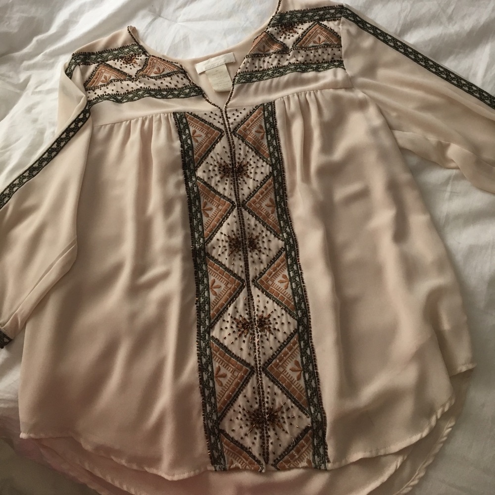 MM Couture Beaded Top