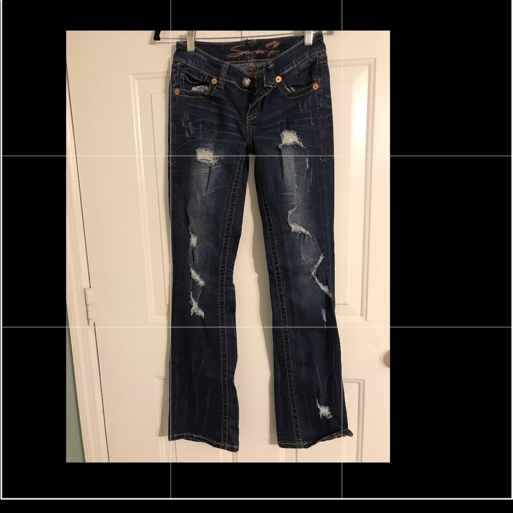 Authentic vintage Seven jeans 👖 💲💯🖤❤️☑️👖✔️