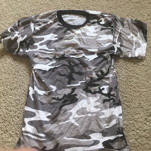 Rothco Short Sleeved Grey Camo T-Shirt