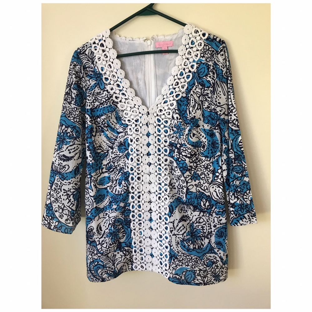 Lilly Pulitzer lined tunic
