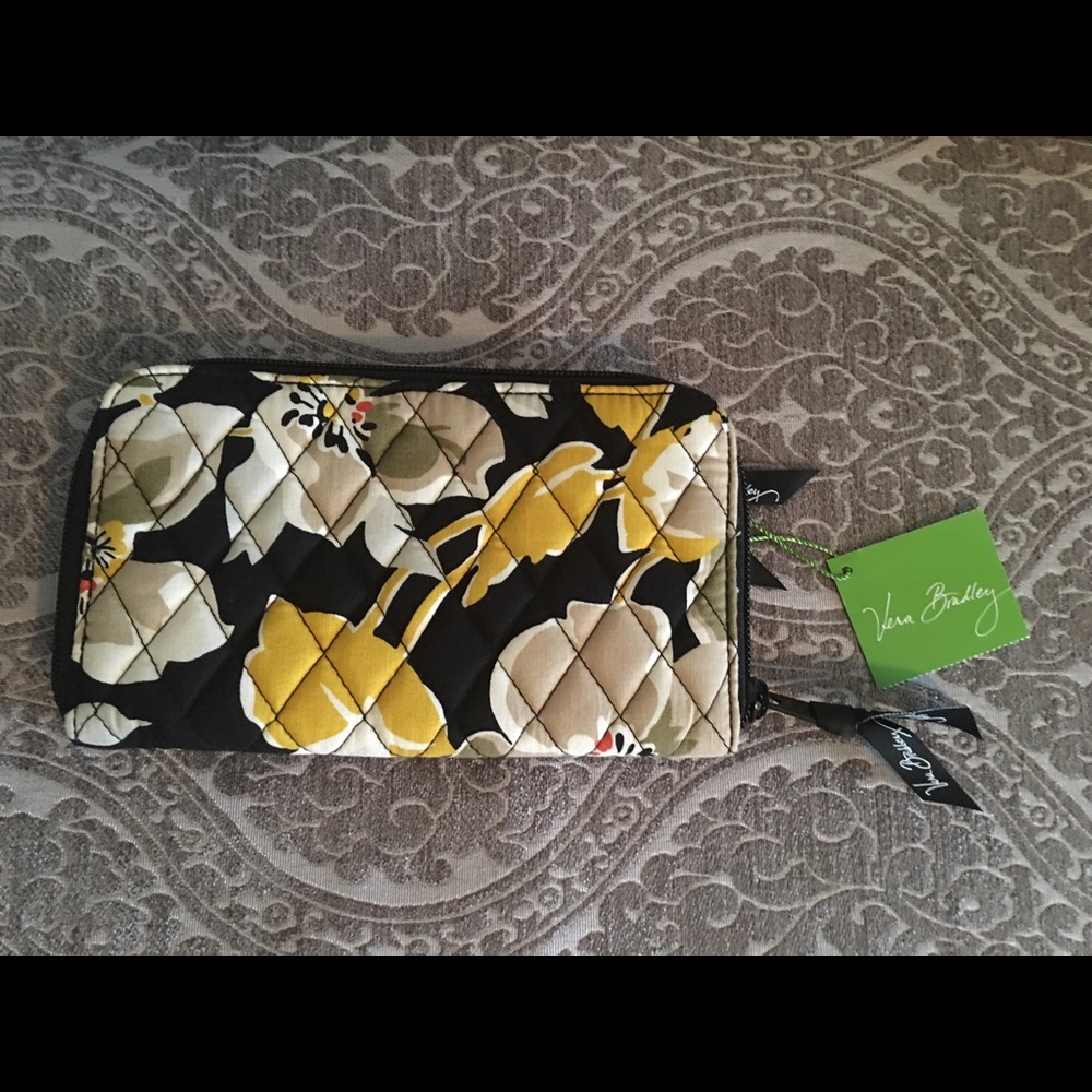 Vera Bradley Dogwood Quilted Wallet