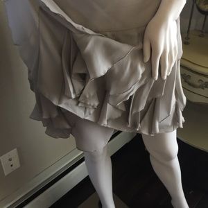 I N C ruffle skirt