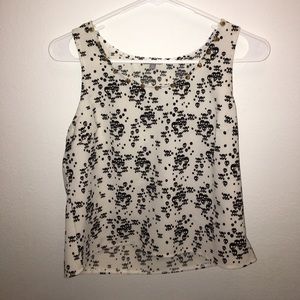 CHARLOTTE RUSSE studded skull crop top 💀💕