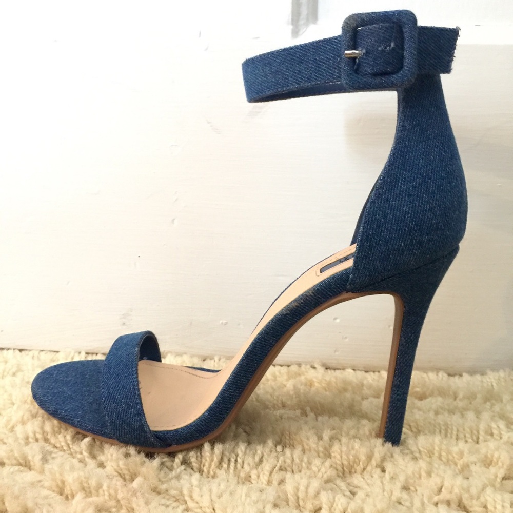 Sexy Denim Heels
