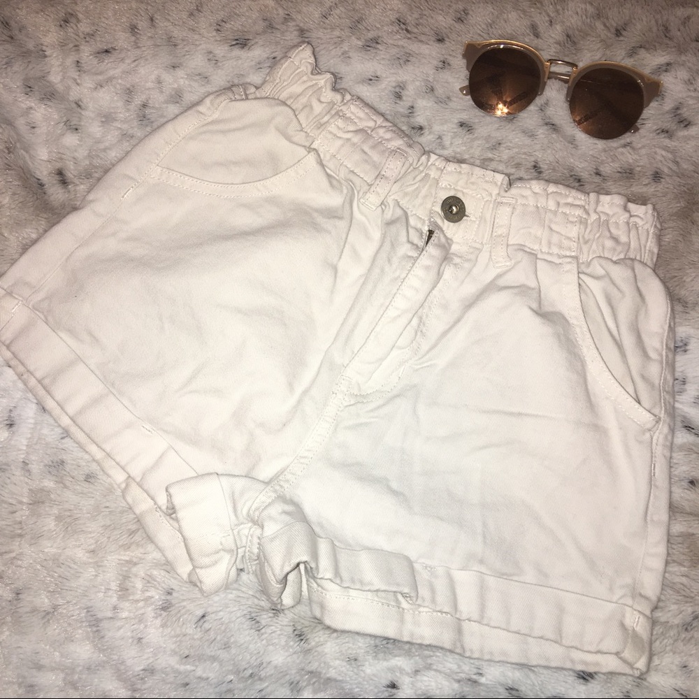 White Shorts