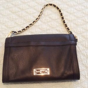 SALE! Olivia + Joy Black Patent Leather Bag-New