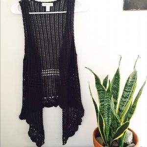 Crocheted vest