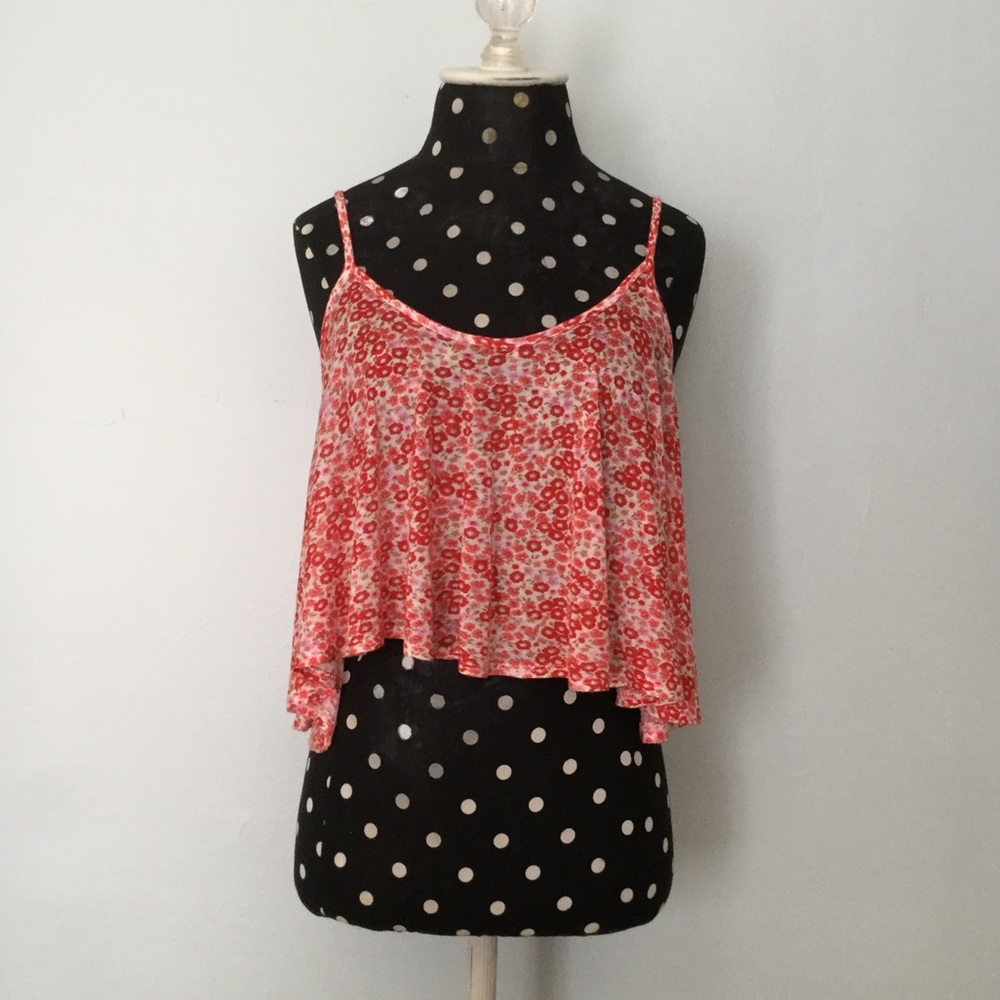 Just in🎀Floral Swing Tank