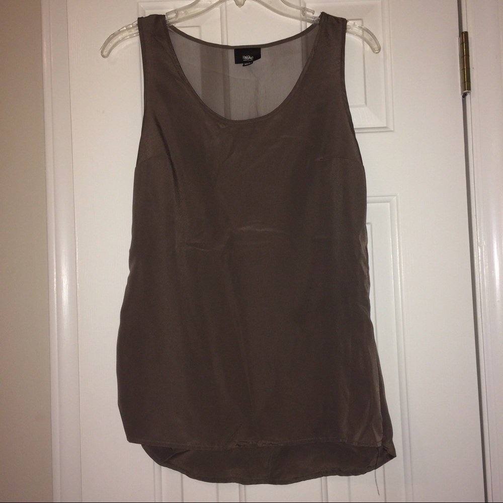 Silky racerback tank