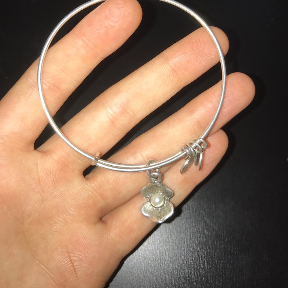 Silver Alex & Ani bracelet