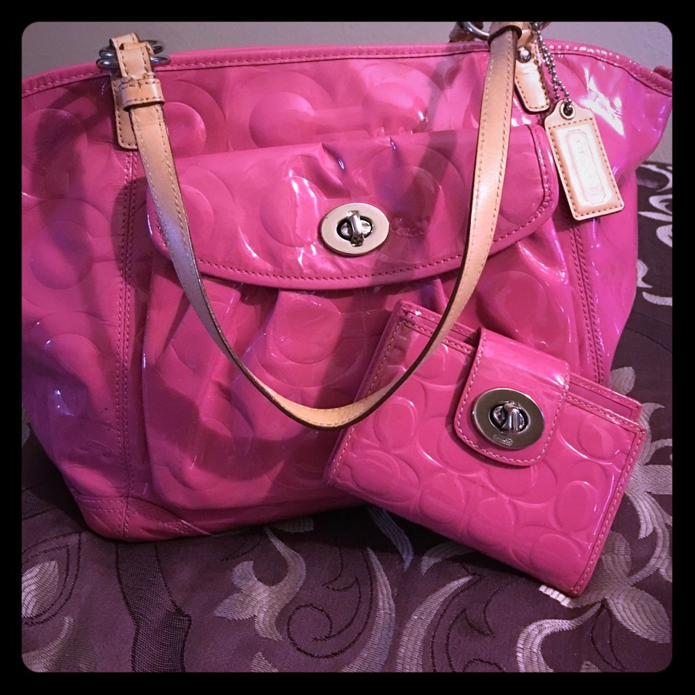 Pretty pink coach