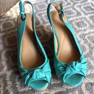 brand new Apt. 9 size 7 sling back wedges