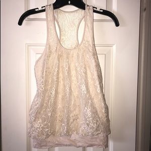 ✨Super Cute Lace Racerback Top ✨